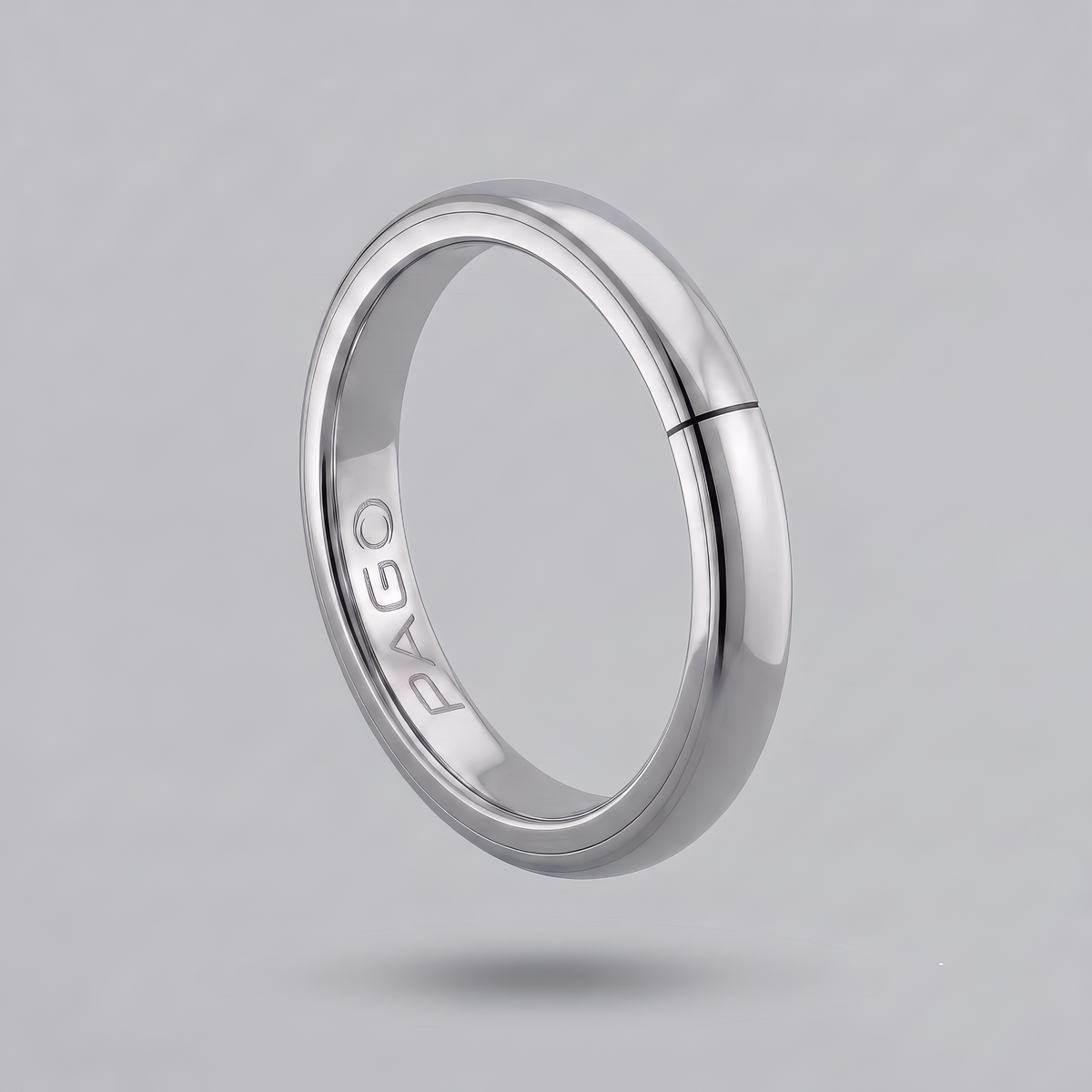 Ultra Slim Silver Shiny PAGO